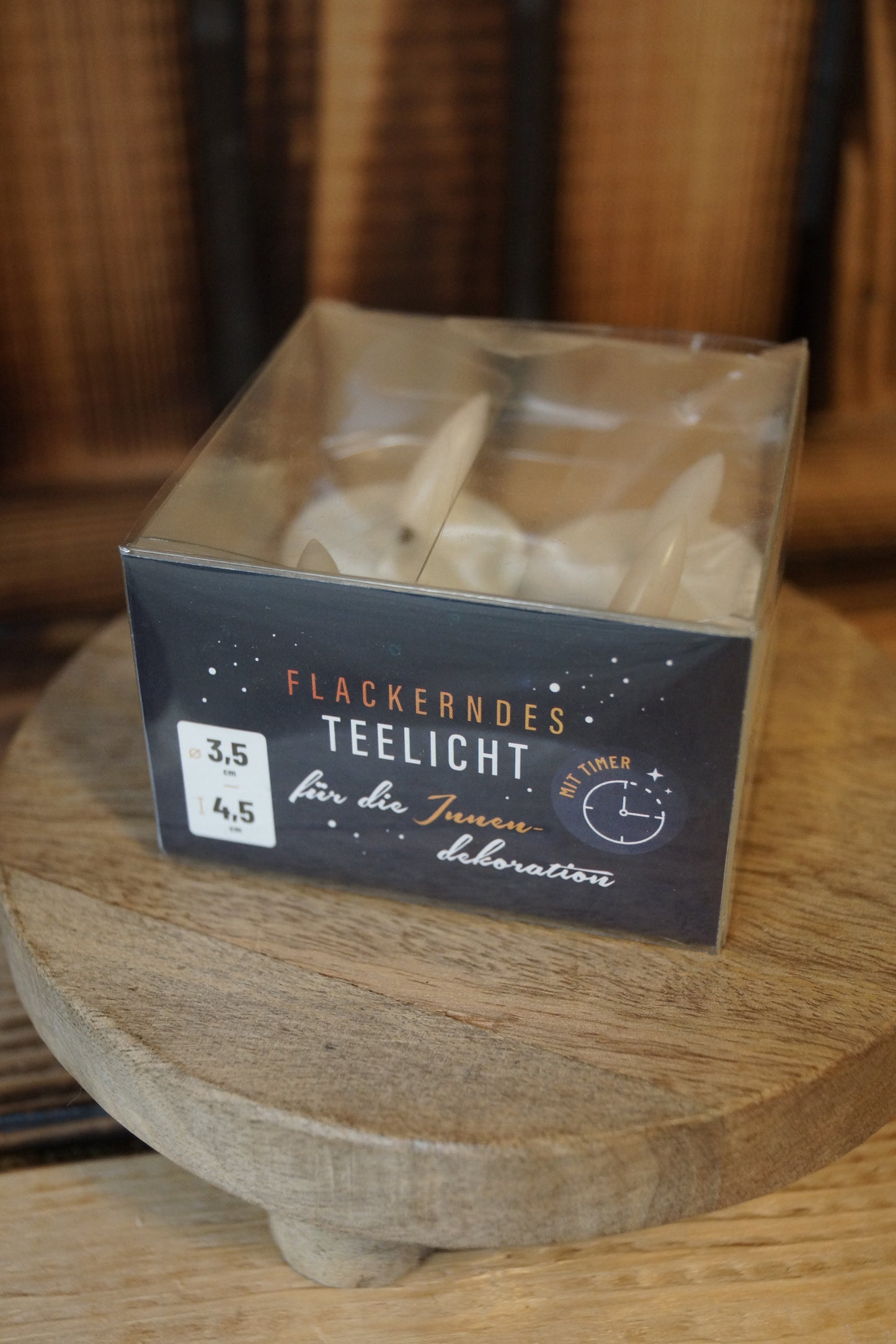 4er LED Teelicht-Set