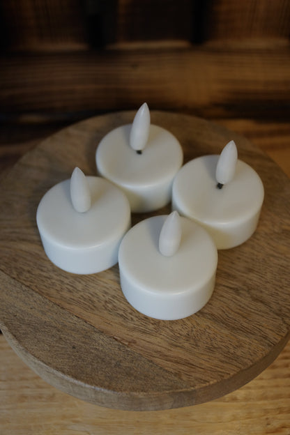 4er LED Teelicht-Set