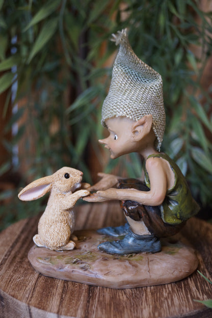 "Pfötchenspiel " Pixie mit Hase