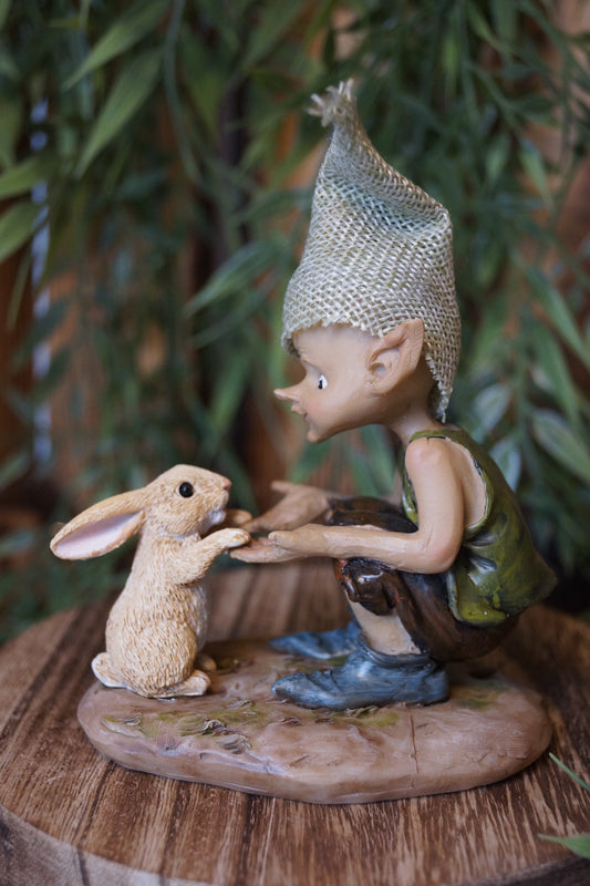 "Pfötchenspiel " Pixie mit Hase