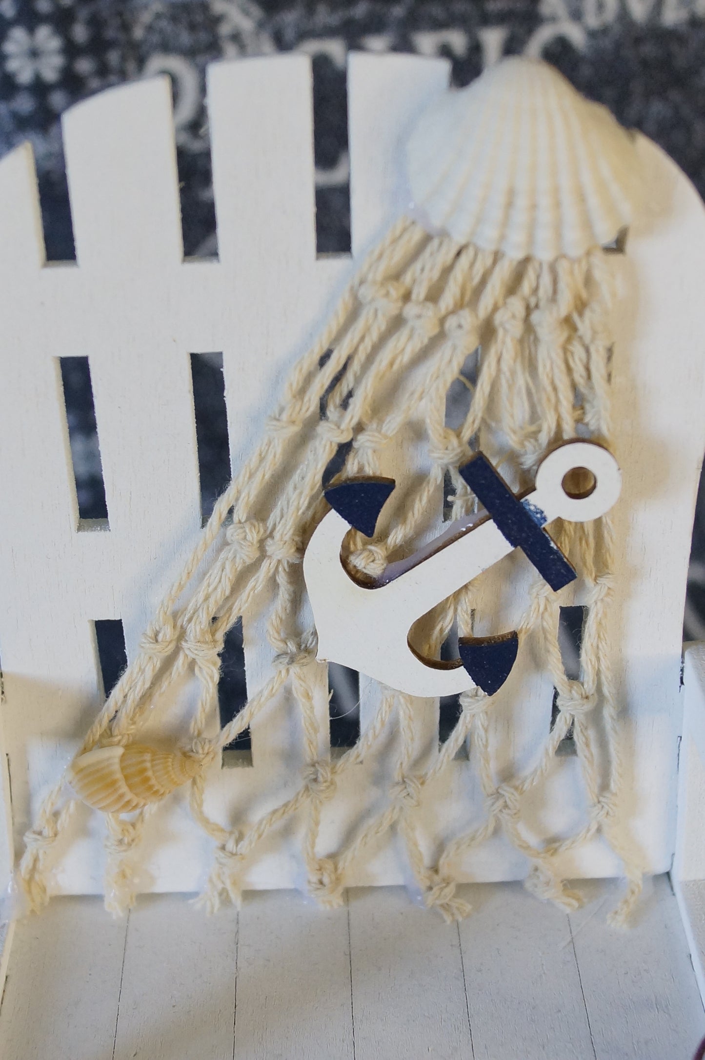 Maritime Miniatur Holzstühle