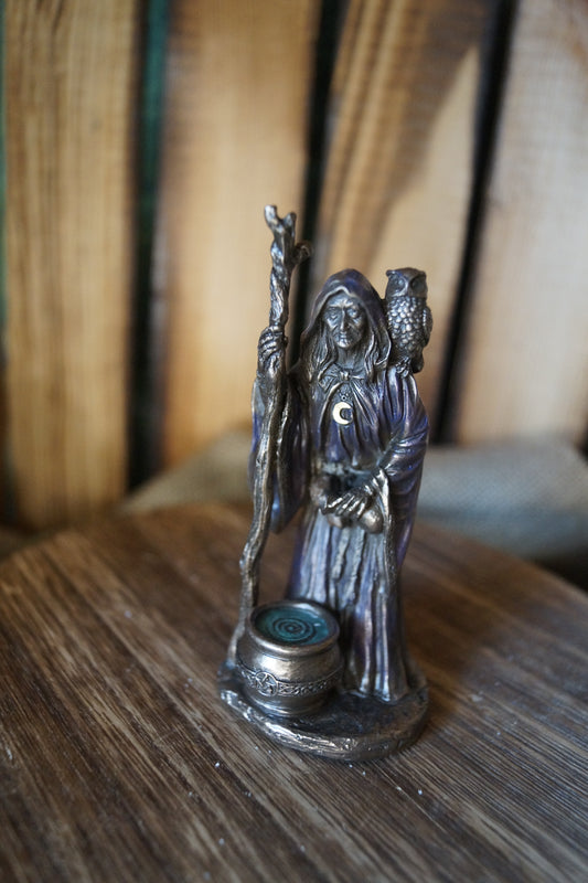 Veronese Miniatur Göttin der Dreifaltigkeit Greisin