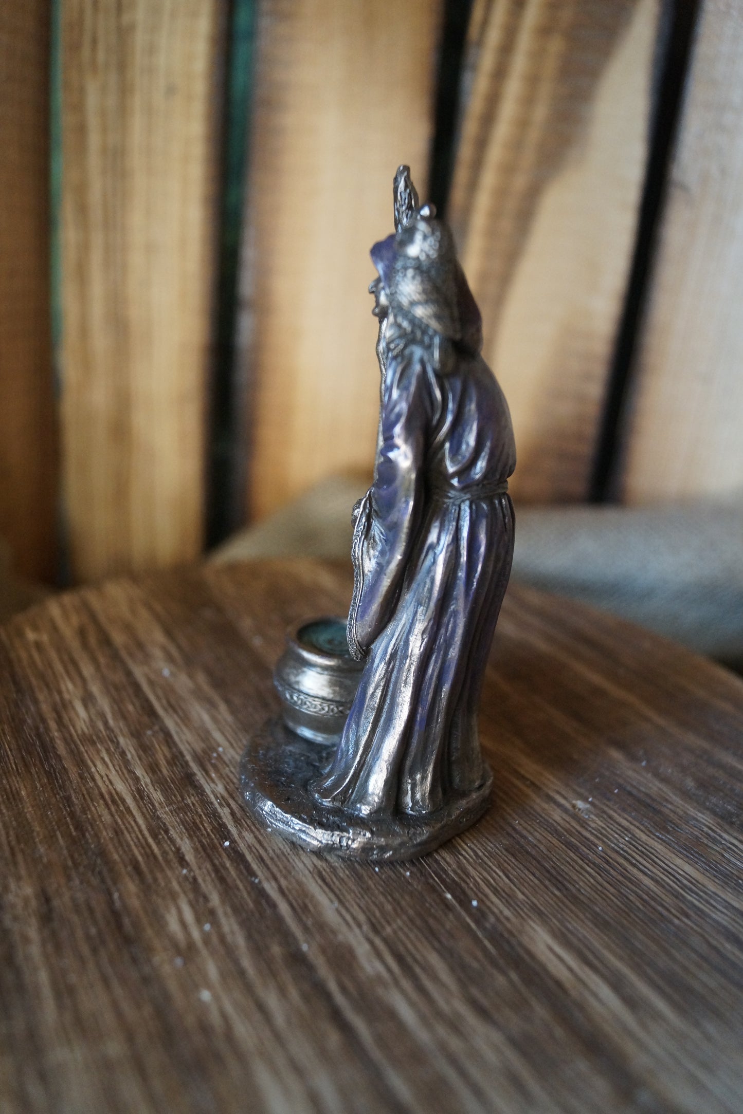 Veronese Miniatur Göttin der Dreifaltigkeit Greisin