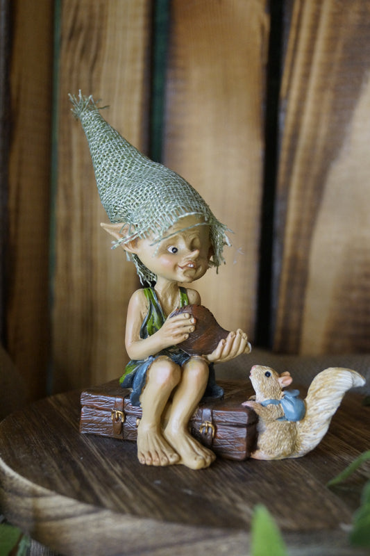 "Hab ich einen Durst" Pixie auf Reisen mit Eichhörnchen