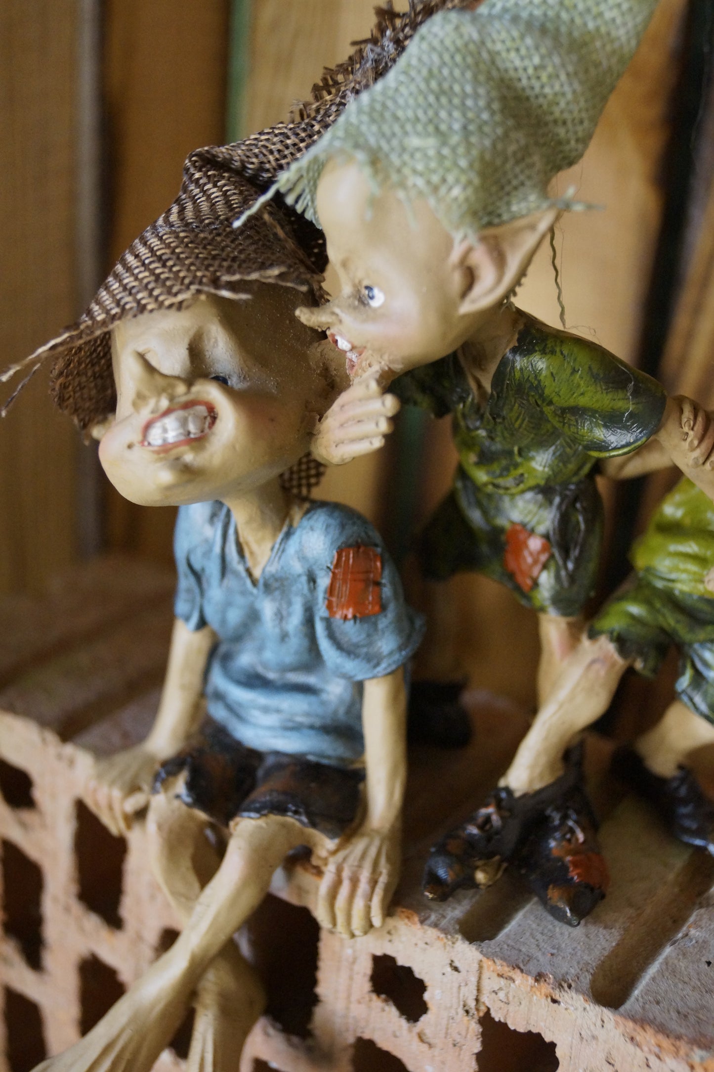 3 Pixies als Kantenhocker "DAS muss ich dir erzählen...."