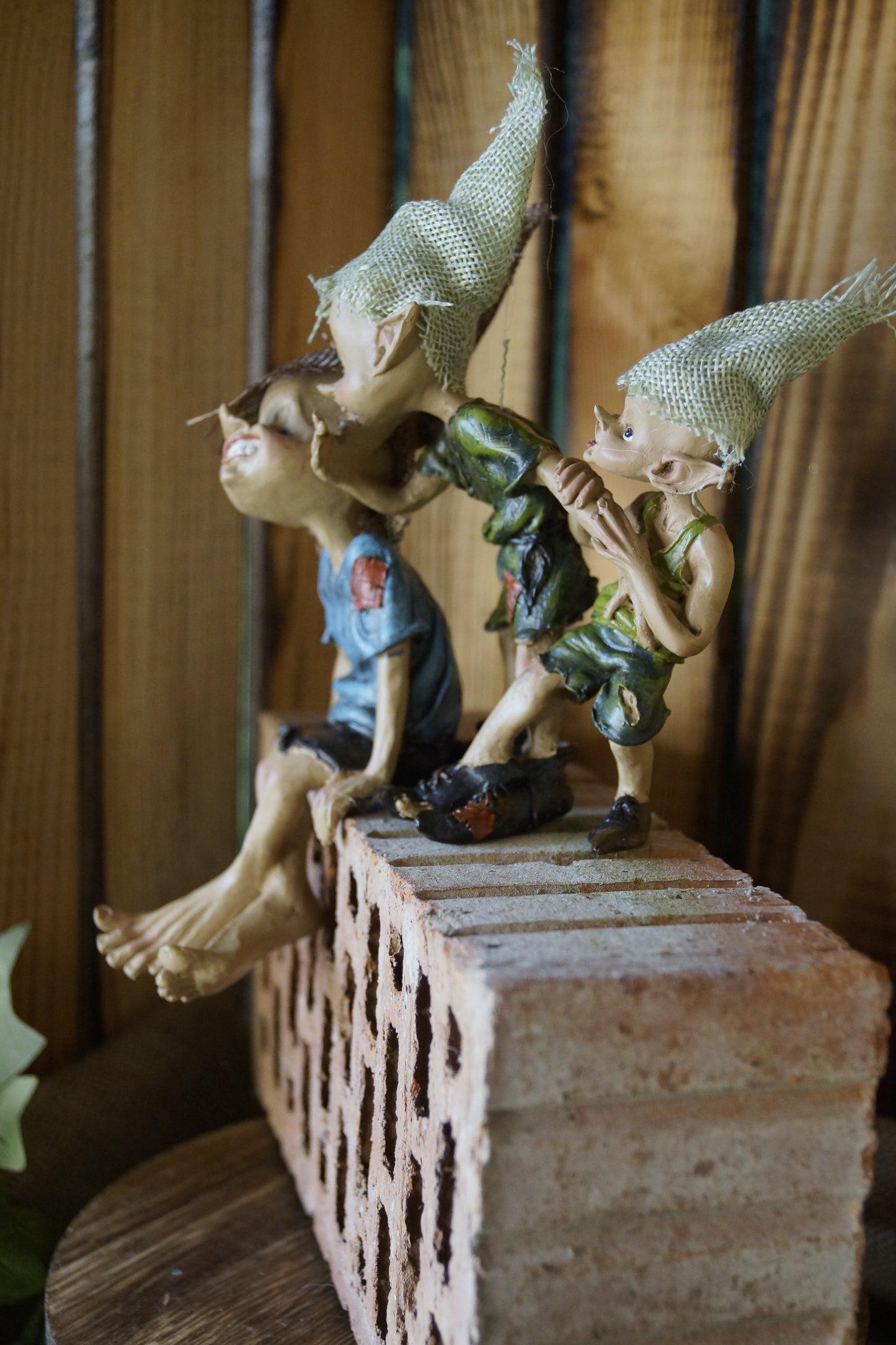 3 Pixies als Kantenhocker "DAS muss ich dir erzählen...."