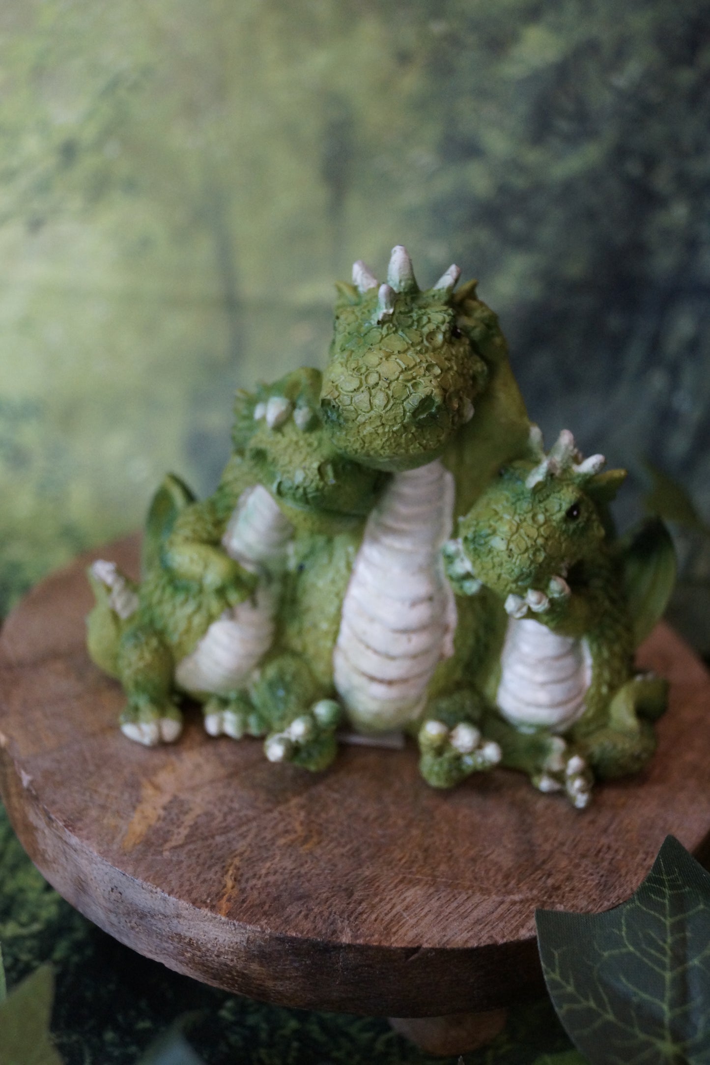 "Nichts hören/sehen/sagen" Gruppe von 3 kleinen Drachen