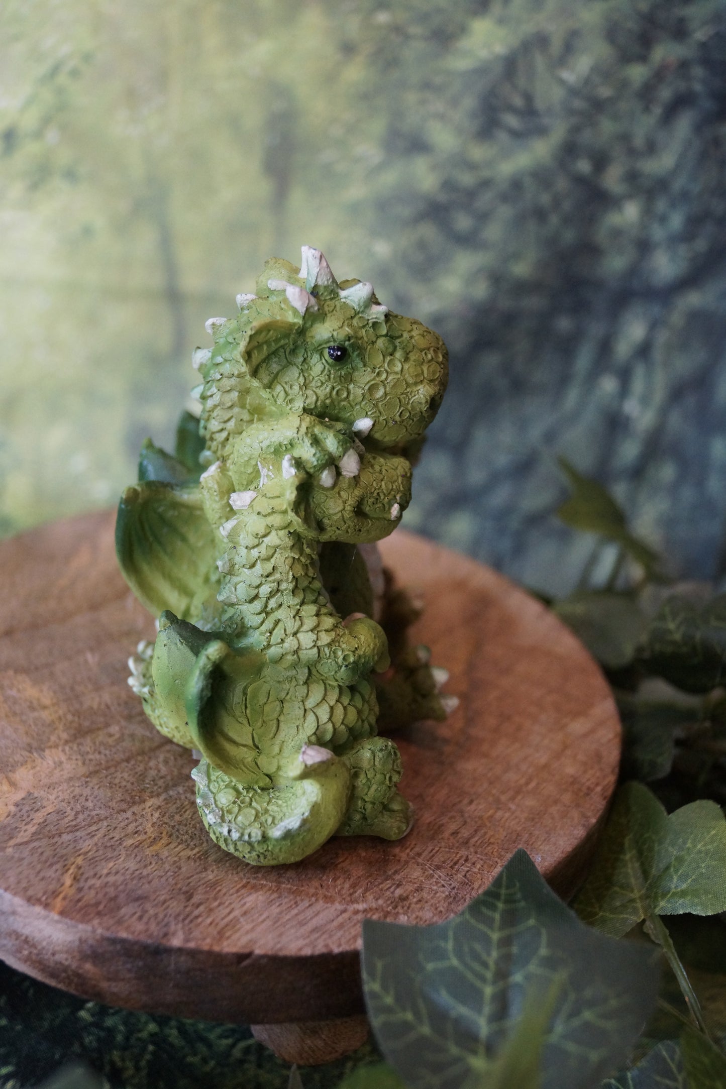 "Nichts hören/sehen/sagen" Gruppe von 3 kleinen Drachen