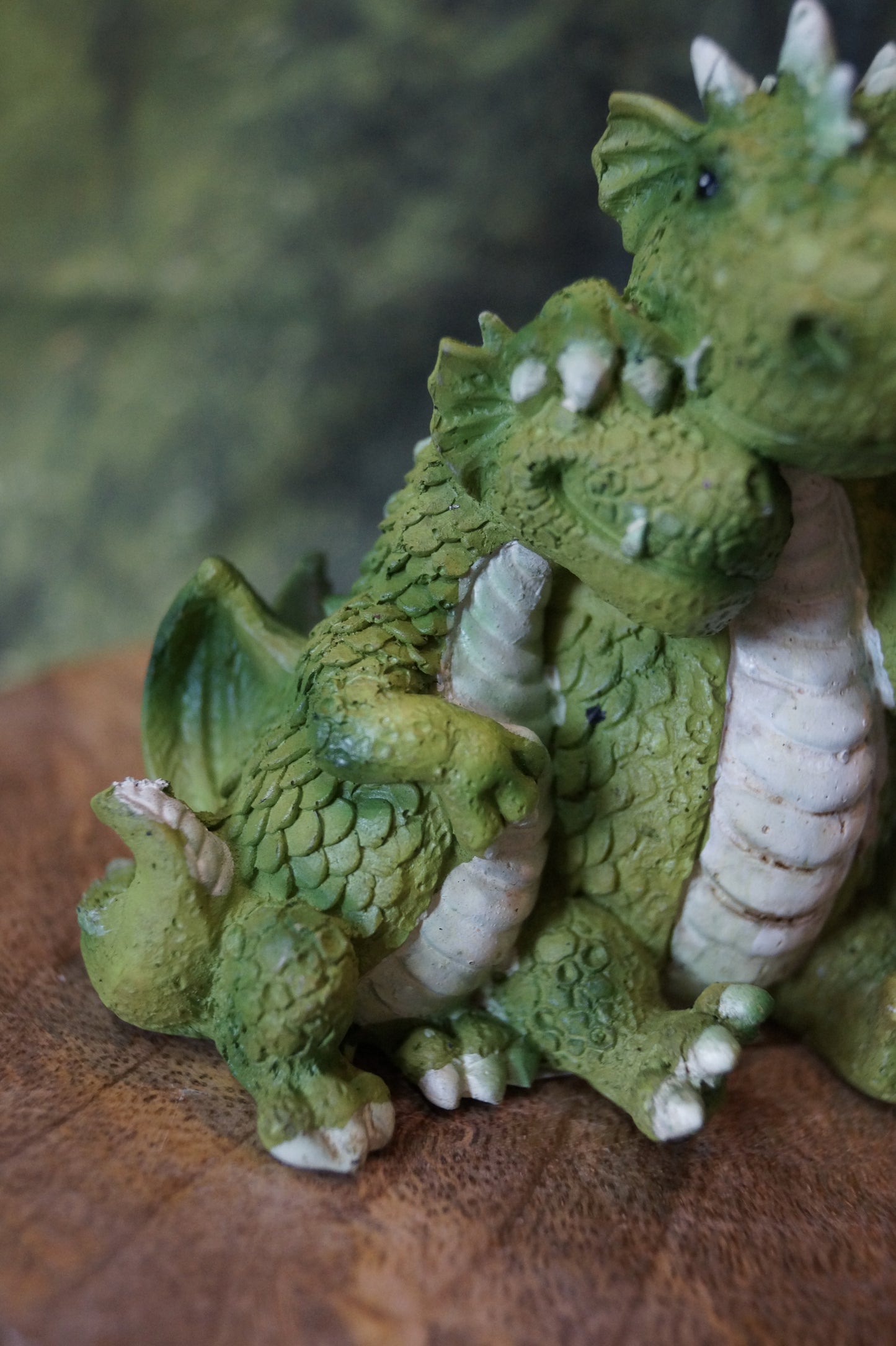"Nichts hören/sehen/sagen" Gruppe von 3 kleinen Drachen