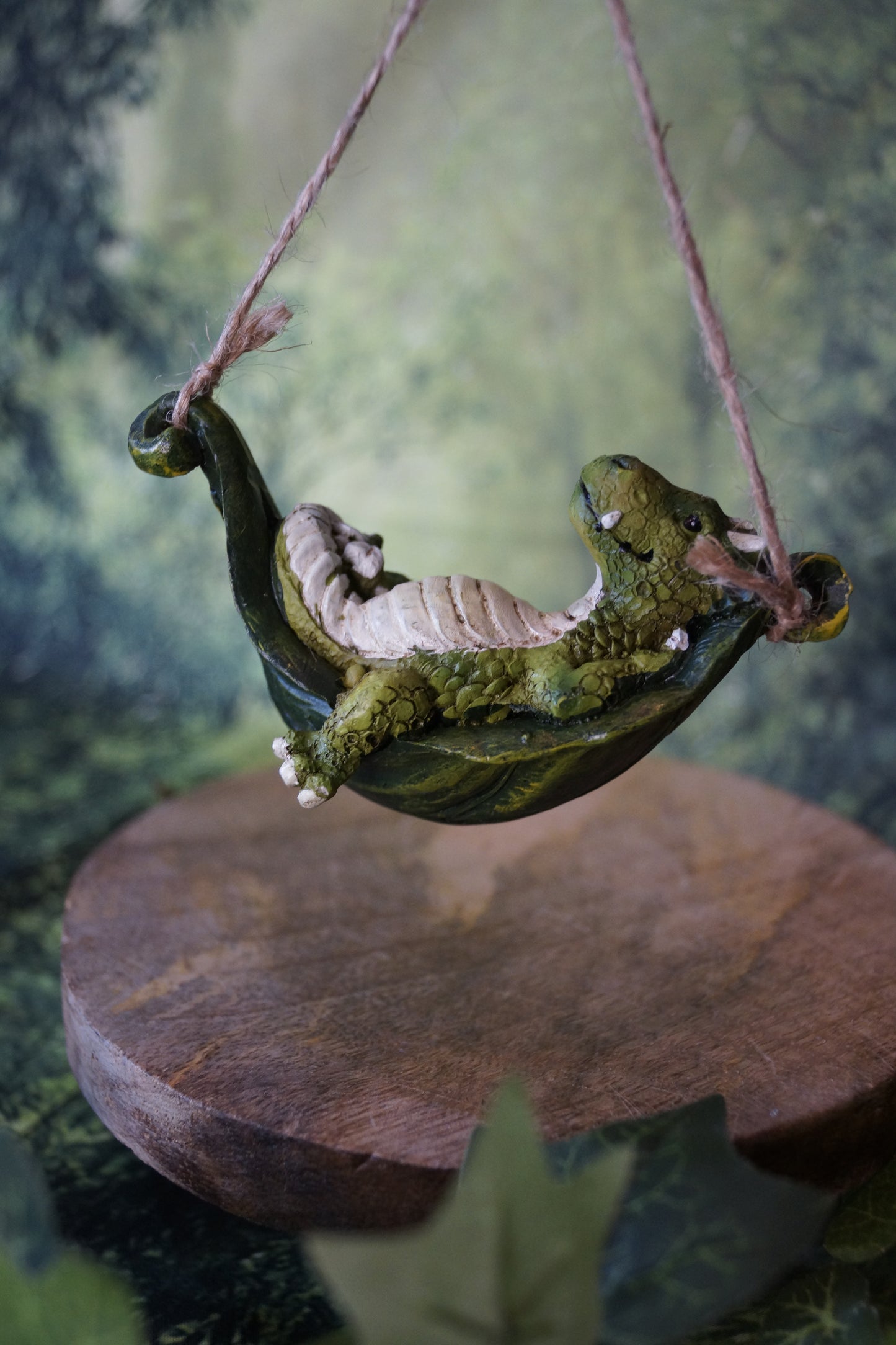 Kleiner Drachen in der Hängematte