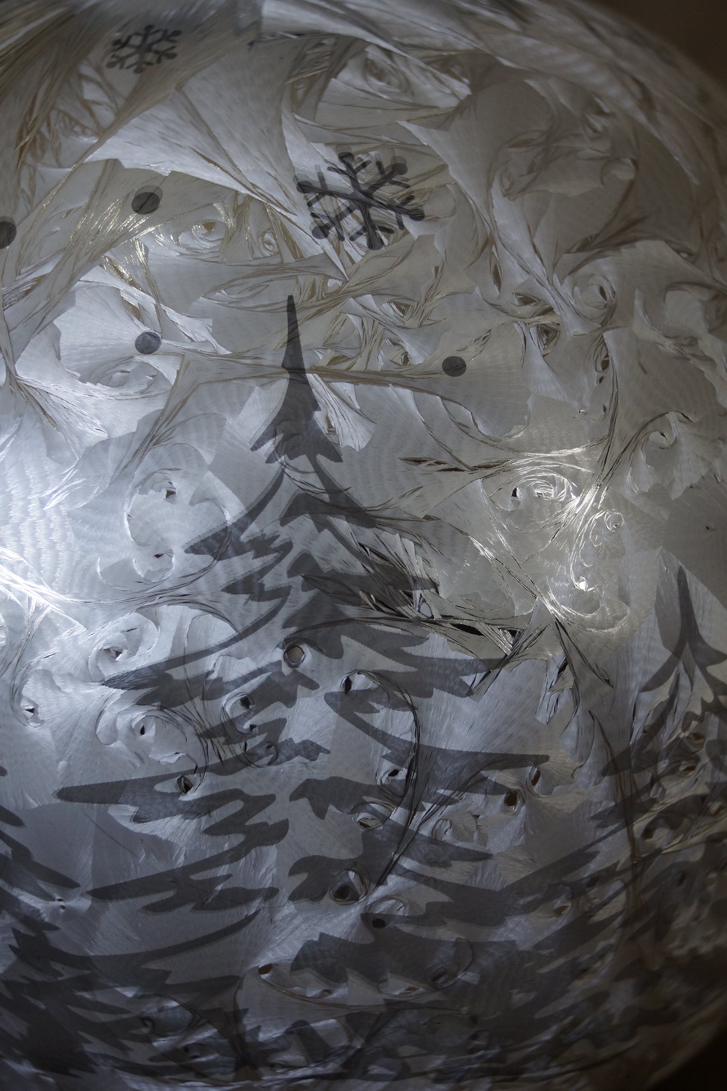 XXL LED Christbaumkugel