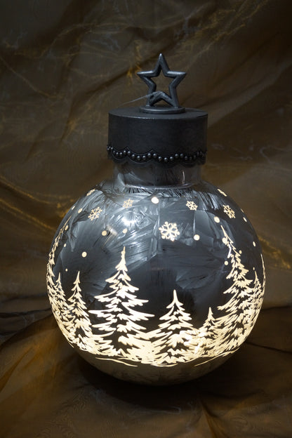 XXL LED Christbaumkugel