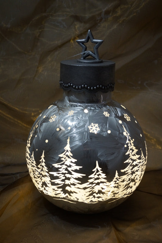 XXL LED Christbaumkugel