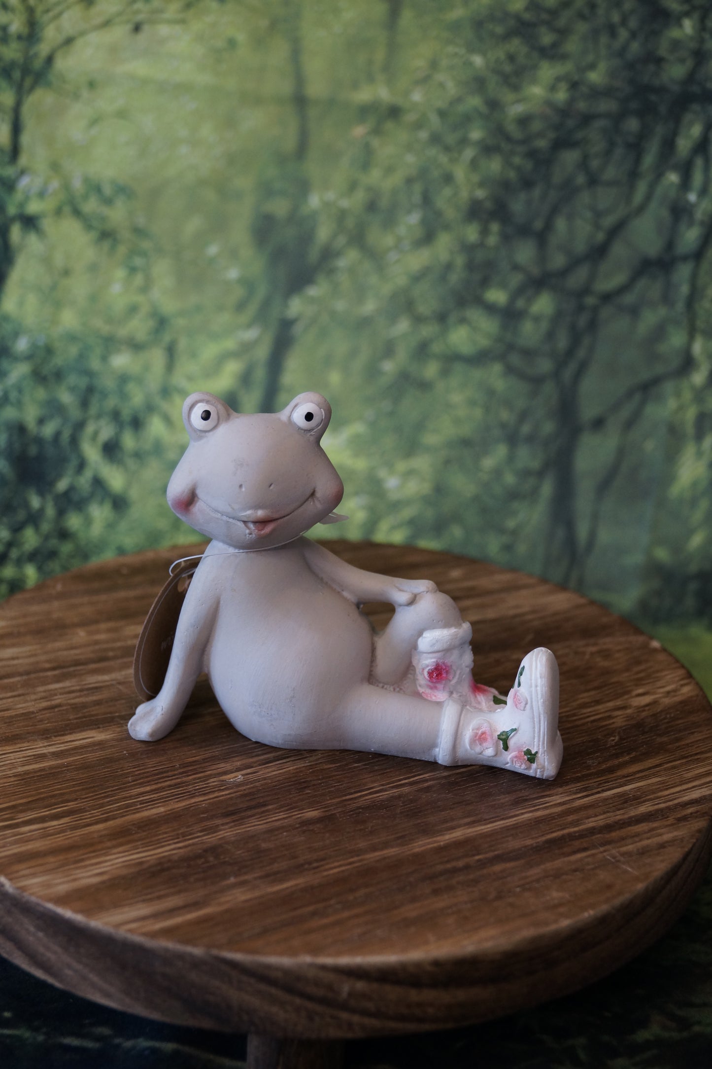 Frosch mit Gummistiefel