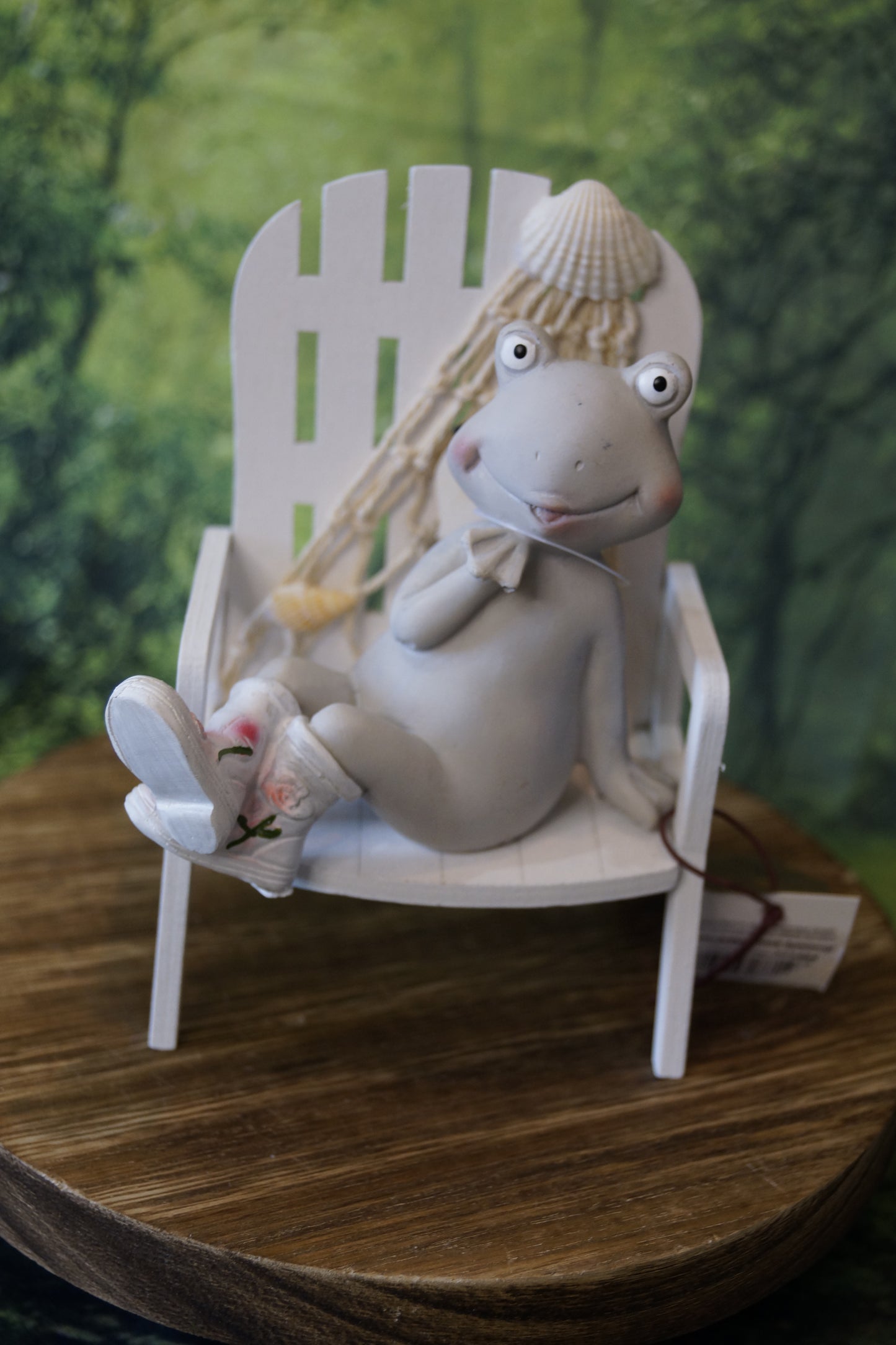 Frosch mit Gummistiefel
