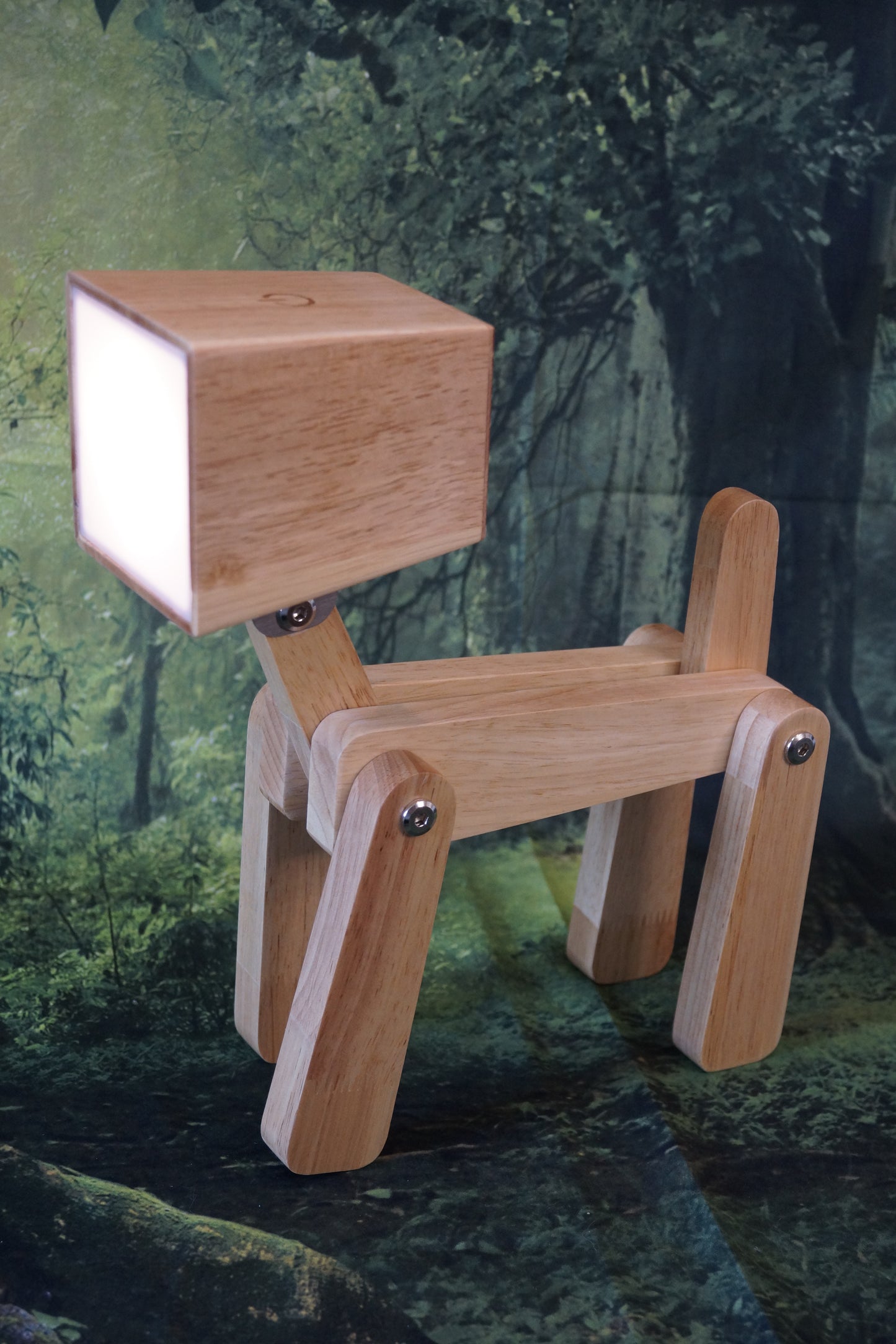 Holz Dekoleuchte Charlie