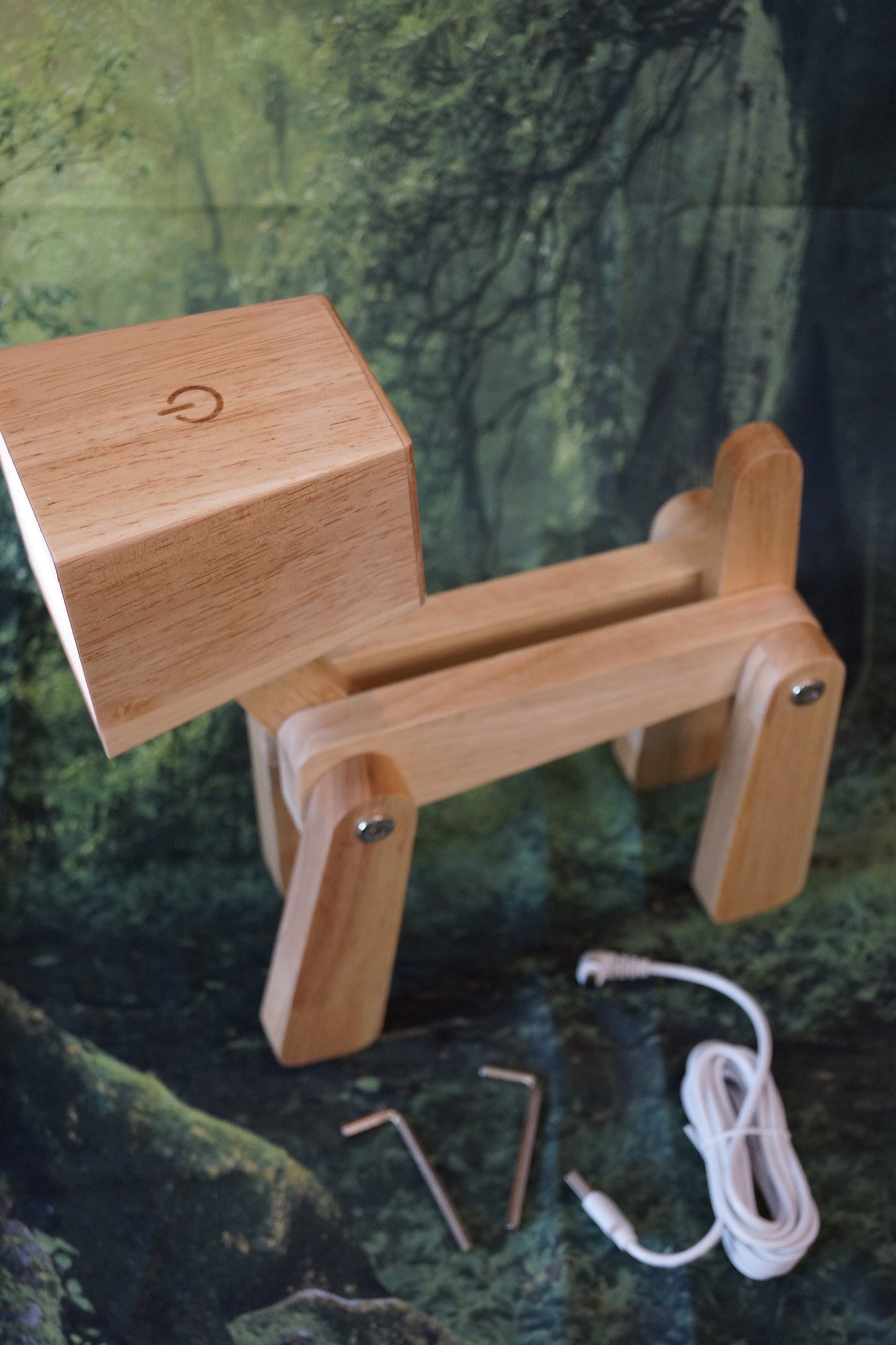 Holz Dekoleuchte Charlie