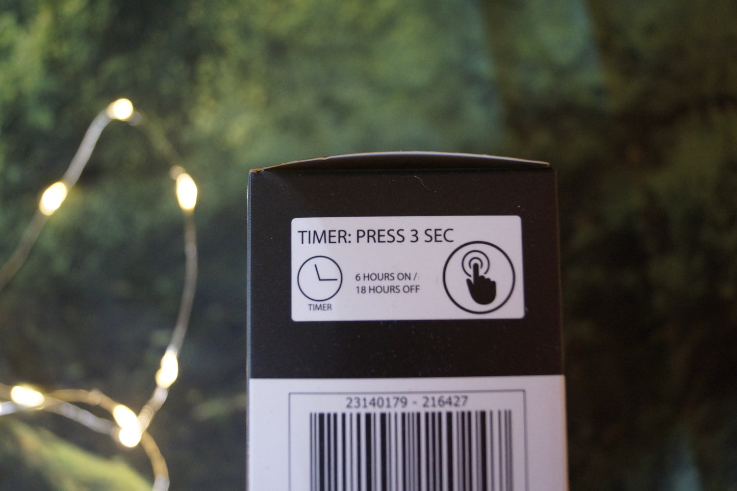 LED Lichterkette 10m warm
