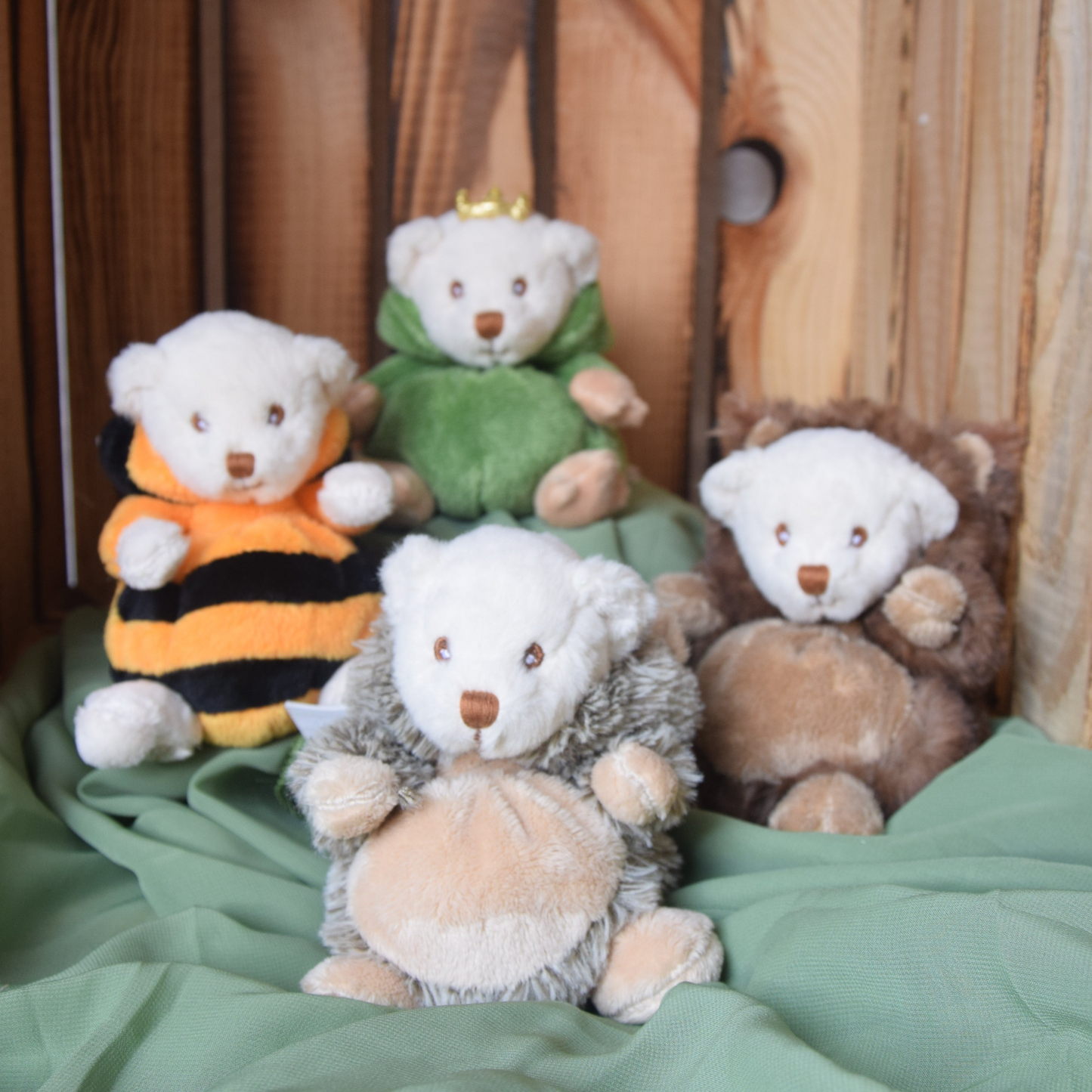 Ziggy Maja, Hubert, Prinz Charles und Squirrel