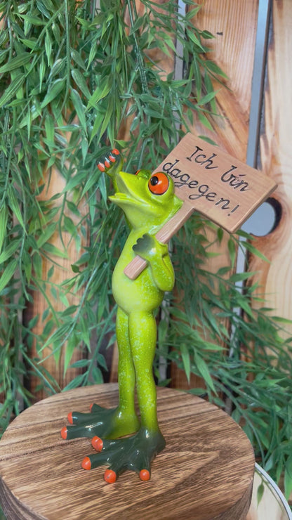 Formano Frosch "Ich bin dagegen"
